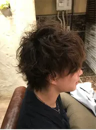 メンズ限定トレンドパーマ+カット
