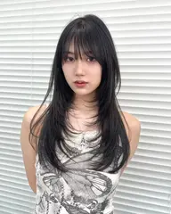 【🤍minimo限定🤍】韓国風レイヤーカット+オリジナルトリートメント+コテ巻き仕上げ🫧