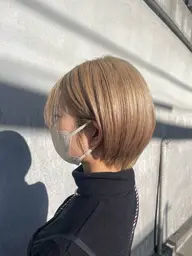 ショートボブ💕カットカラー無料❣️