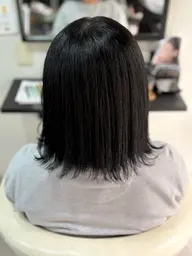 【戻せる黒染め】就活などの一時的な黒髪💇🏻‍♀️戻す時は髪のダメージも軽減できる！