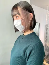 【インナーカラーでイメチェン🎀】  インナーカラー ➕全体カラー➕前処理トリートメント