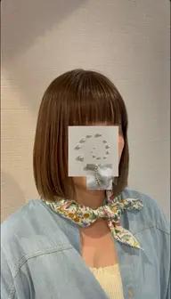ショートカットモデル➕Aujuaトリートメント体験