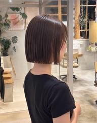 【艶感、透明感🟢】カット+ワンカラー+4stepトリートメント