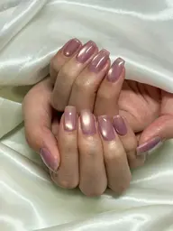 【オフ🈶（フィルイン）】マグネットネイル️🩵