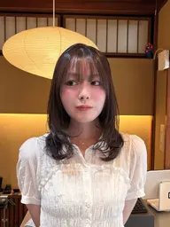 🤍🦋ブリーチなしダブルカラー✨