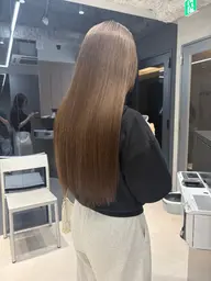 クレンジング付きシャンプー+カット+ケアカラー(トリートメント入り)+髪質改善6Step treatment🪞