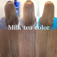 【圧倒的透明感】🌸憧れのハイトーン🌸 ケアブリーチWカラー🫧 +高保湿潤い3stepトリートメント