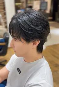 【メンズ限定】メンズカット+縮毛矯正+トリートメント