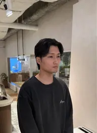 似合わせメンズカット+眉ワックス脱毛