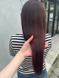 髪質改善ストレート+カット🐬🪼✨