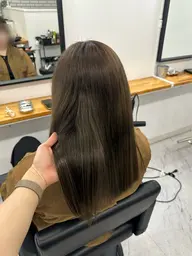 ☆平日時間限定☆カット+カラー+うる艶縮毛矯正+2step treatment✨