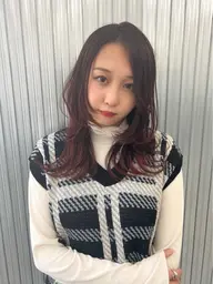 ウルフカット×カラー×髪質再生トリートメント
