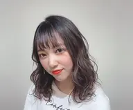 🌸限定カット＋パーマ🌸立体感抜群❗️コテ巻きスタイルのパーマでスタイリングが毎日綺麗🌬