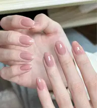 【hand】ワンカラーorラメグラ/パーツ2個付き‼️