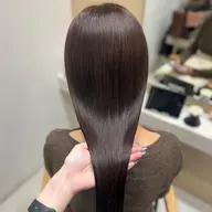 🤍平日限定🤍オーガニック艶カラー+全体カット+milbon4stepトリートメント#韓国style🇰🇷