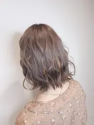 【💎ハイトーンカラー🫧】🇰🇷韓国スタイルカット+ケアブリーチ+オンカラー+2stepトリートメント💇🏼‍♀️