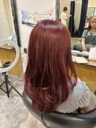 【✂️レディース限定🎀】レディースカット&フルカラー黒染め🩶白髪染め🤍も可⭕️