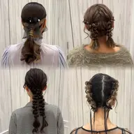 お呼ばれヘアセット💖