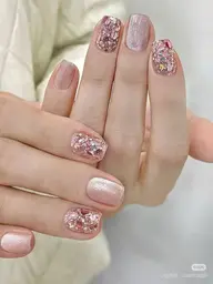 ハンド ラメグラデーション3990