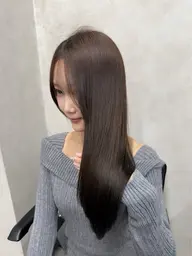 ダメージレスワンカラー🩷+1stepトリートメント
