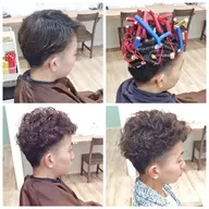 ⭐️メンズ&レディースポイントパーマ😃