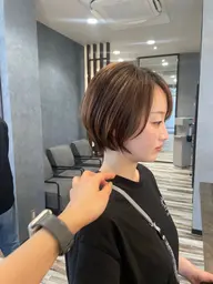 カット➕天使の艶カラー➕シルクトリートメント