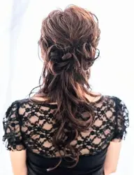 ✨ヘアセット✨アップスタイル😊結婚式💒披露宴❤などシンプルなスタイルのメニュー