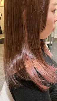 《期間限定》〜6/19◆カット +潤い艶ヘアカラー+簡単髪質改善12,500→11,000