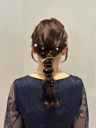 【平日限定】.☘︎ ݁˖ ヘアメ、ヘアアレンジ .☘︎ ݁˖（編み下ろし限定）