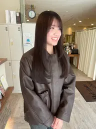 【✨🌈人気NO.1メニュー🌈✨】カット＋極みストレート¥16500
