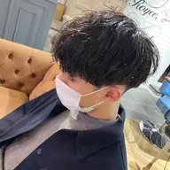 メンズカット+炭酸シャンプー