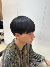 【メンズ限定🦋🌙】カット＋全体ナチュラル縮毛矯正＋シャンプー