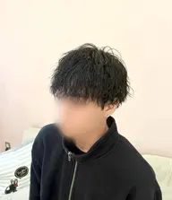 【学割】U24🩵メンズパーマ🪽カット👦🏻꙳⋆*➕ツイストスパイラル/波巻きスパイラル💫