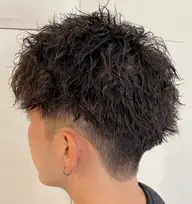 【MEN'S限定】［ツイスト・スパイラル］パーマ＋メンズカット 11300円