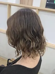 カット+パーマ