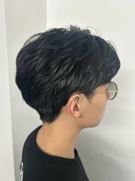 【初回20%OFF】メンズマッシュ+ニュアンスパーマ