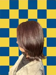 🌈ヘアカラーモデル🌈ブリーチ無しワンカラー☆¥3500