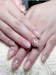 〖自爪〗💗4本持ち込みデザイン💅🏻ケア込み・フィルイン・パラジェル変更ok<初回ソフトオフ無料>