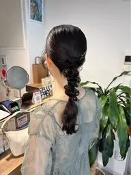 お出かけ前に🩰 ヘアセット(フルアップ)