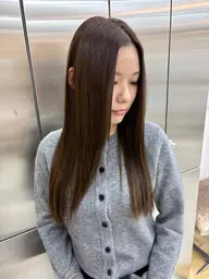 【2.3回目限定・50％OFF】ツヤツヤ髪質改善ストレート🫧