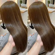 【👒透明感が欲しいけどブリーチしたくない方👒】ブリーチ無しダブルカラー➕1stepトリートメント🧴‎◌𓈒𓐍