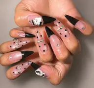 🌼チップでの長さだし10本シンプルデザインやり放題【オフ+500円】【パーツ込み】