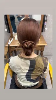 ♩早朝ヘアセット