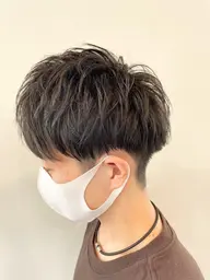 メンズカット+爽快炭酸スパ(5分)