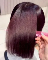 ✨ブリーチなしワンカラー✨🎨+Aujua1 Stepトリートメント