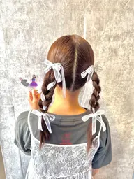 【いつものお出かけをちょっと可愛く˚₊‧♡】お出かけヘアセット🎀₊˚⊹