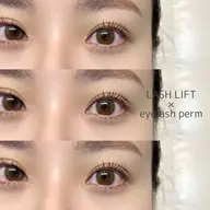 💫ご新規様限定💫パリジェンヌラッシュリフト上下【立ち上げeyeで中顔面短縮♡】