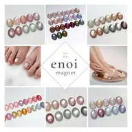 【フット👣】人気enoiマグネット6シリーズ✨フットネイル➕ケア＆👣バス込み🫧(新規オフ無料)リピート→¥9900