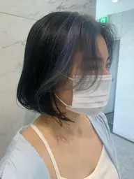 🤍似合わせカット+インナーカラー+全体カラー+うる艶トリートメント🤍透明感抜群イルミナカラー変更◎