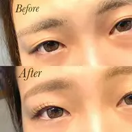 アイブロウWaxスタイリング×パリジェンヌラッシュリフト✨5分前までにご来店ください